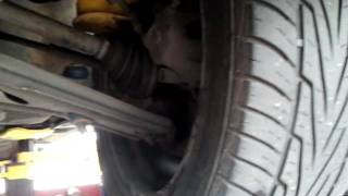 SAAB 9000 aero: bad wheel bearing /hub