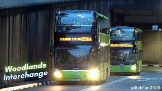 Buses in Woodlands, Singapore 2026