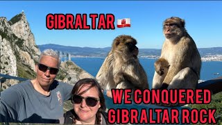 We Conquered Gibraltar Rock! Parking at La Linea motorhome aire!!
