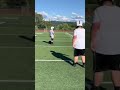 Youth football workout
