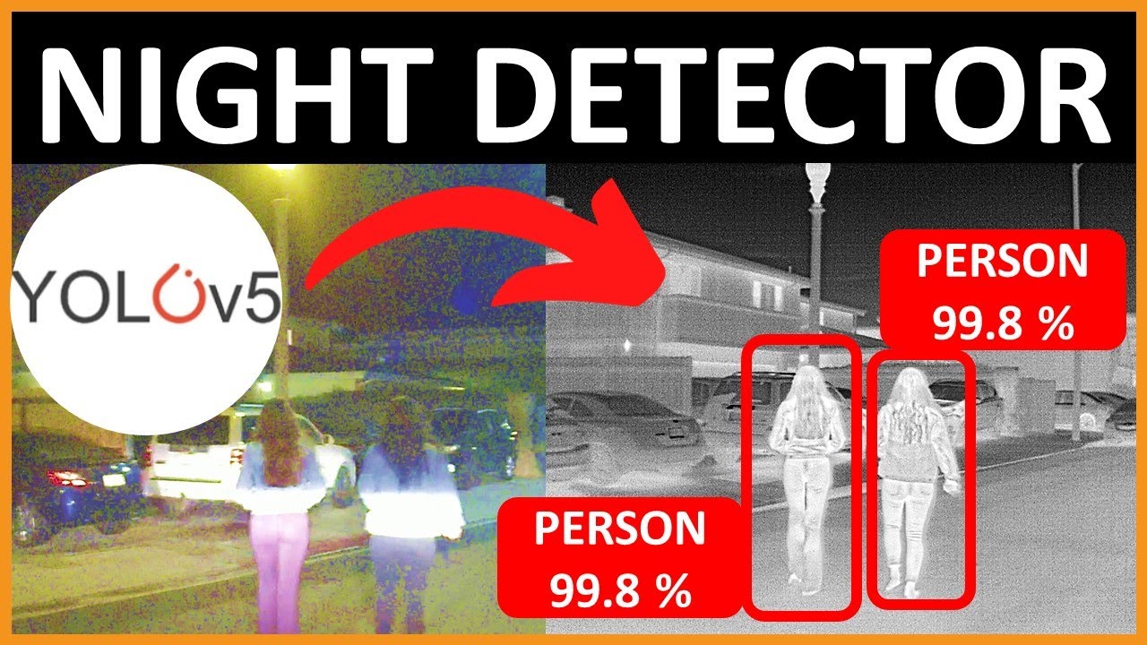 ๐ด NIGHT OBJECT DETECTOR | PyTorch and YOLOv5 | FLIR THERMAL IMAGES dataset