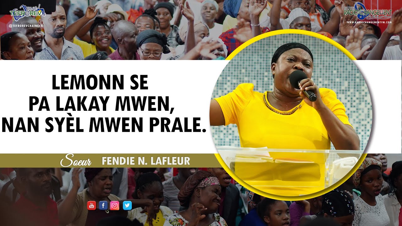 Lemonn se pa lakay mwen, nan syèl mwen prale | Soeur Fendie N. LAFLEUR - 18 Décembre 2022