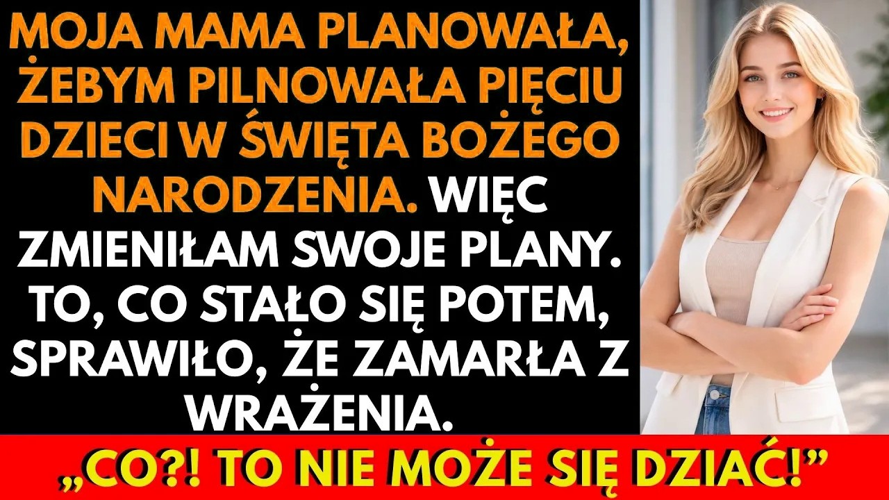 Przez całe życie byłam tą niezawodną. Tą, która rezygnuje z planów, bo „rodzina potrzebuje pomocy”. Kiedy w tym roku powiedziałam mamie, że wykupiłam wyjazd na święta, usłyszałam tylko: „Jesteś...