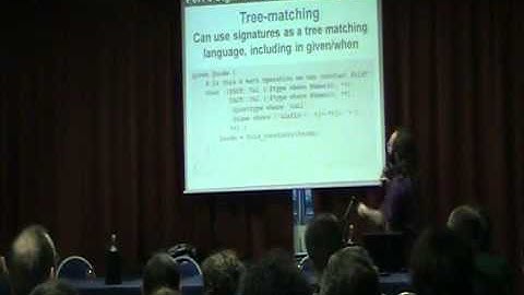 Jonathan Worthington Perl 6 Signatures The Full Story (part 3)