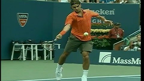 Roger Federer - Forehand (Slow Motion)