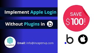 How to Implement Apple Login Without Plugins in bubble.io | Step-by-Step Guide