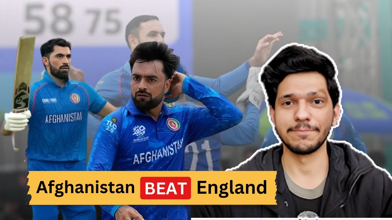 Afghanistan beat England | Historical win for Aghanistan | Big upset In ICC Champion Trophy