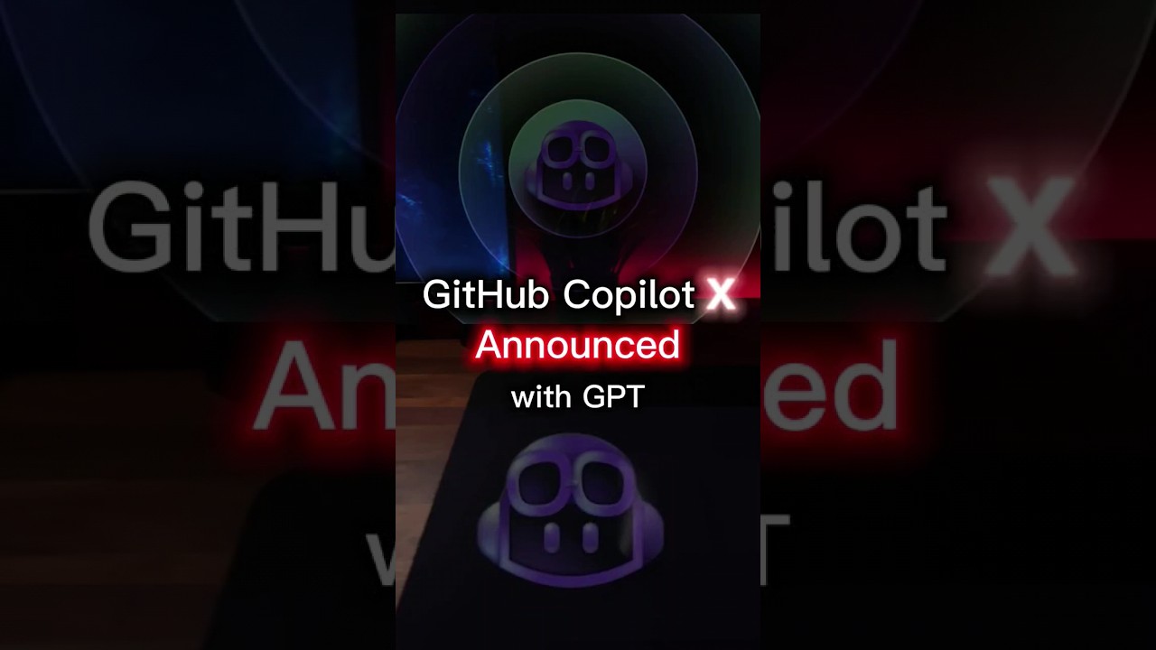 👾  GitHub Copilot X with GPT was just announced! 🤓🧠🧑‍💻 #short #shorts #copilot #ai