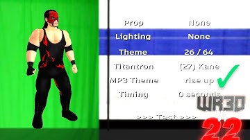 How To Successfully Apply MP3 Theme In WR3D 2K22