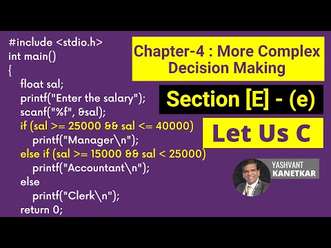 Rewrite the following programs using conditional operators || Let Us C solution