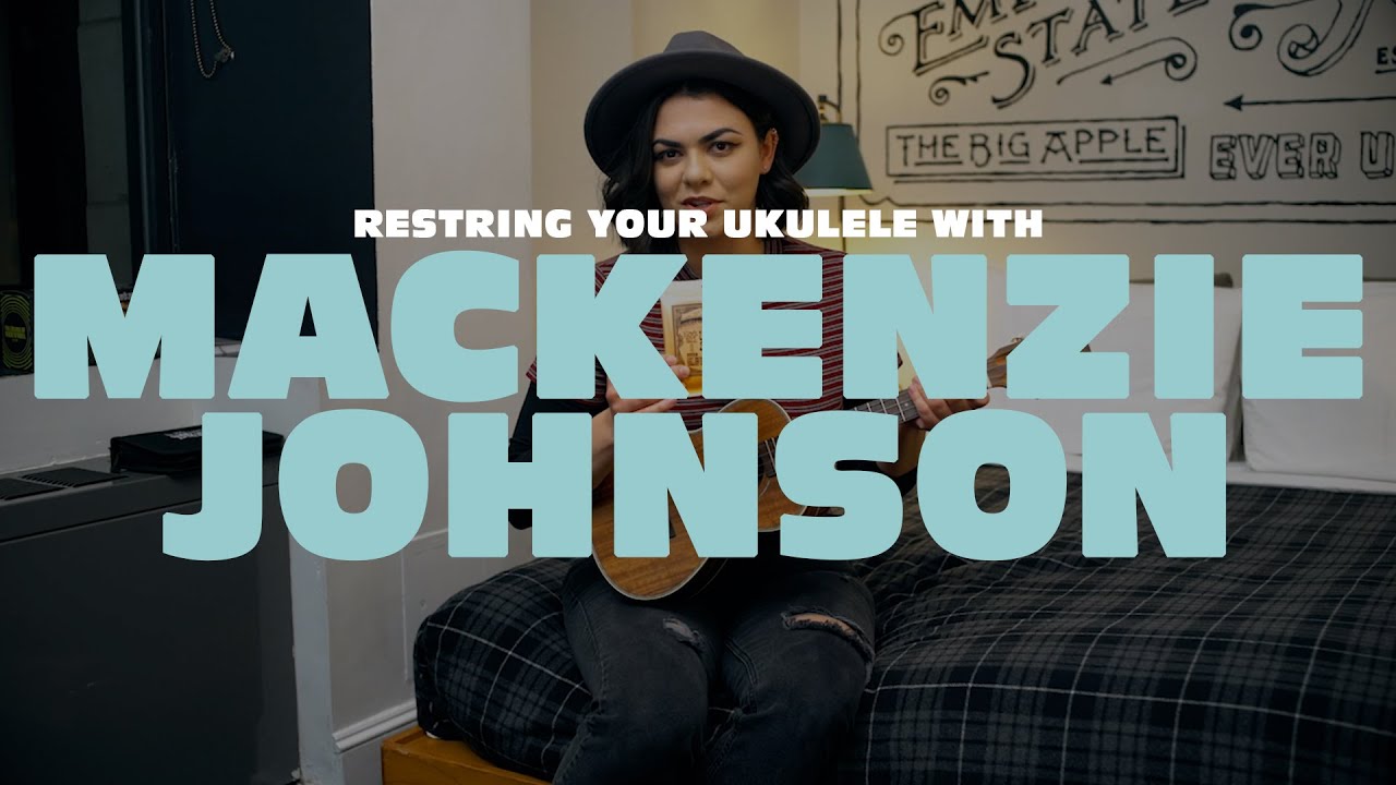 ernie ball 10 46 How To Restring Your Ukulele with Ernie Ball and Mackenzie Johnson