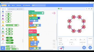 [Lập trình Scratch] Giải đề thi Tin học trẻ tỉnh Thừa Thiên Huế năm 2019 (bài 1 - vẽ vòng đeo tay)