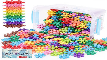 Snowflake Interlocking Building Block Educational Toy 300PCS for Kids Ages 3+ Multi Color