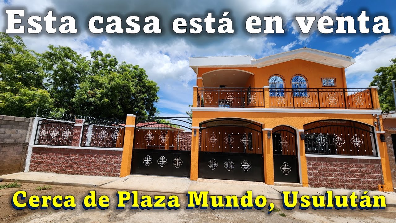 Se vende esta casa en Residencial Espíritu Santo, Usulután