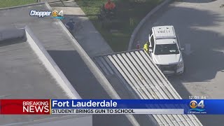 Broward Student Brings Gun To School