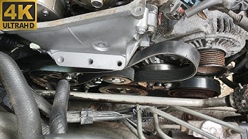 2002 2013 toyota camry 2.4 serpentine belt drive belt replacement