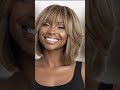 Honey Blonde Highlights Human Hair Bob Wig Glueless Lace Front Bangs Mini closure Lace Wig