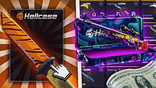 HELLCASE GAVE ME VERY NICE URSUS KNIFE TIGER TOOTH IN THE CASE BATTLE! - Hellcase Promo Code 2025