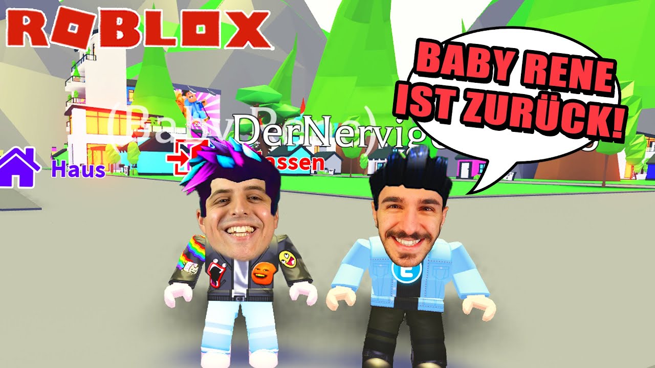 Baby Rene BABY RENE IST WIEDER DA! Fieser Prank an Baby Claudio | Roblox Deutsch ...