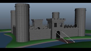 3D Modeling: Castle