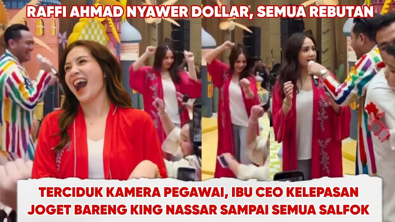 SERUNYA IFTAR PEGAWAI RANS, NAGITA  SAMPAI KELEPASAN JOGET BARENG KING NASSAR BIKIN SEMUA SALFOK