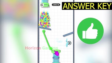 Rope and Balls LEVEL 76 Answer