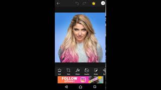 ¡¡¡EFECTO MANGA/COMIC CON PICSART MENOS DE 1 MINUTO!!! - ALEXA BLISS screenshot 1