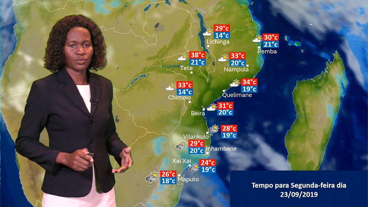 INAM Previsao de Tempo 23. 09 2019