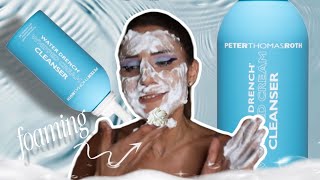 I Tried The New Peter Thomas Roth Whipped Cleanser Makeup Removal Real Results