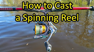 How to Cast and Use a Fishing Rod for Beginners - Open Faced Spinning Reel