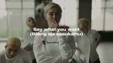 AGNEZ MO - Walk (Lyrics Terjemahan)