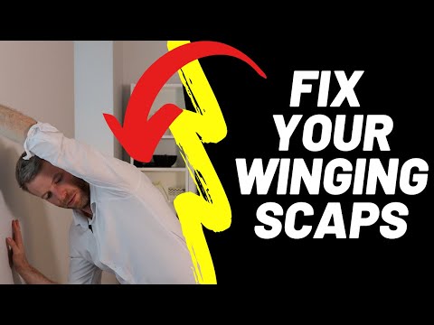 Winging Scapula Fix (Stretch + Strengthening)