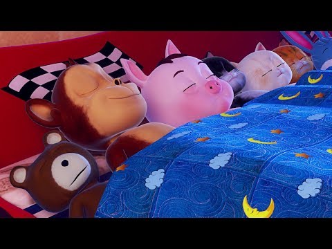 Ten In The Bed | Bedtime Nursery Rhymes & Kids Songs - RoboGenie