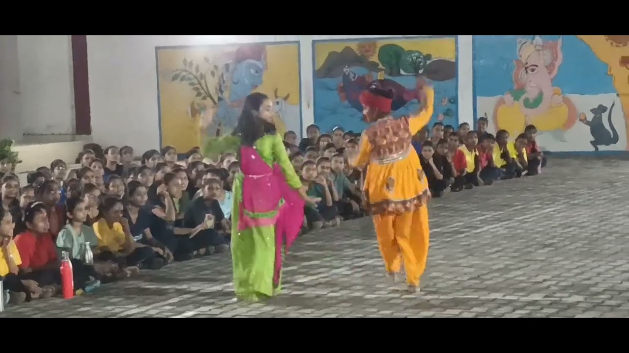 DANCE PERFORMANCE BY CLASS VIII GIRLS - YouTube