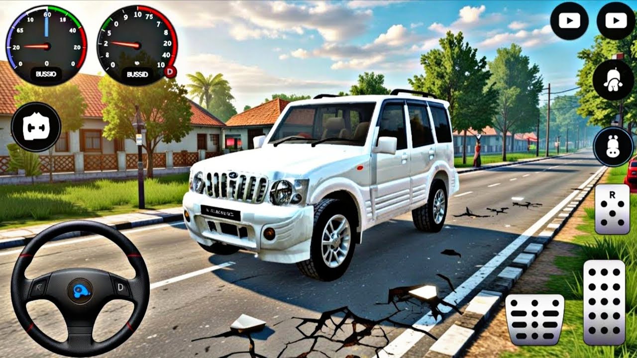 Ashok Leyland mini truck offroad driving in bus simulator indonesia💥| #truck | Rokygamer 2.1