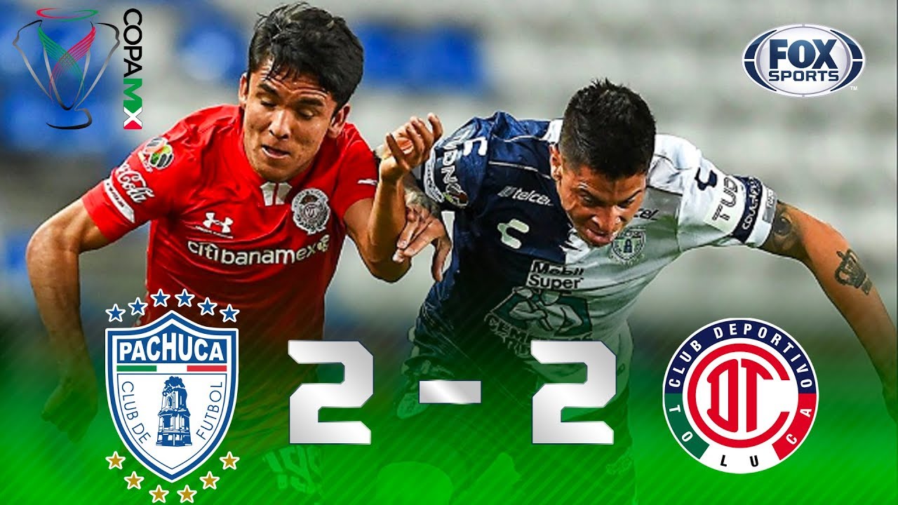 Pachuca - Toluca [2-2] | GOLES | Cuartos de Final (Ida) | Copa MX