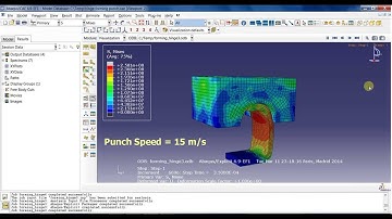 Abaqus : Forming Hinges in the Punch Press