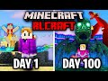 I Spent 100 Days in RLCraft & Beat The Hardest Boss...