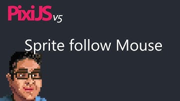 Pixi.js: Sprite Follow Mouse Pointer