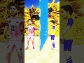 Messi vs Ronaldo Funny Wall Challenge! 😂 #Messi #Ronaldo #FootballComedy
