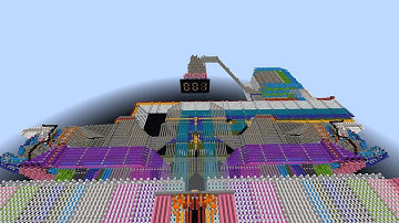 Minecraft Redstone Quad-Core Computer