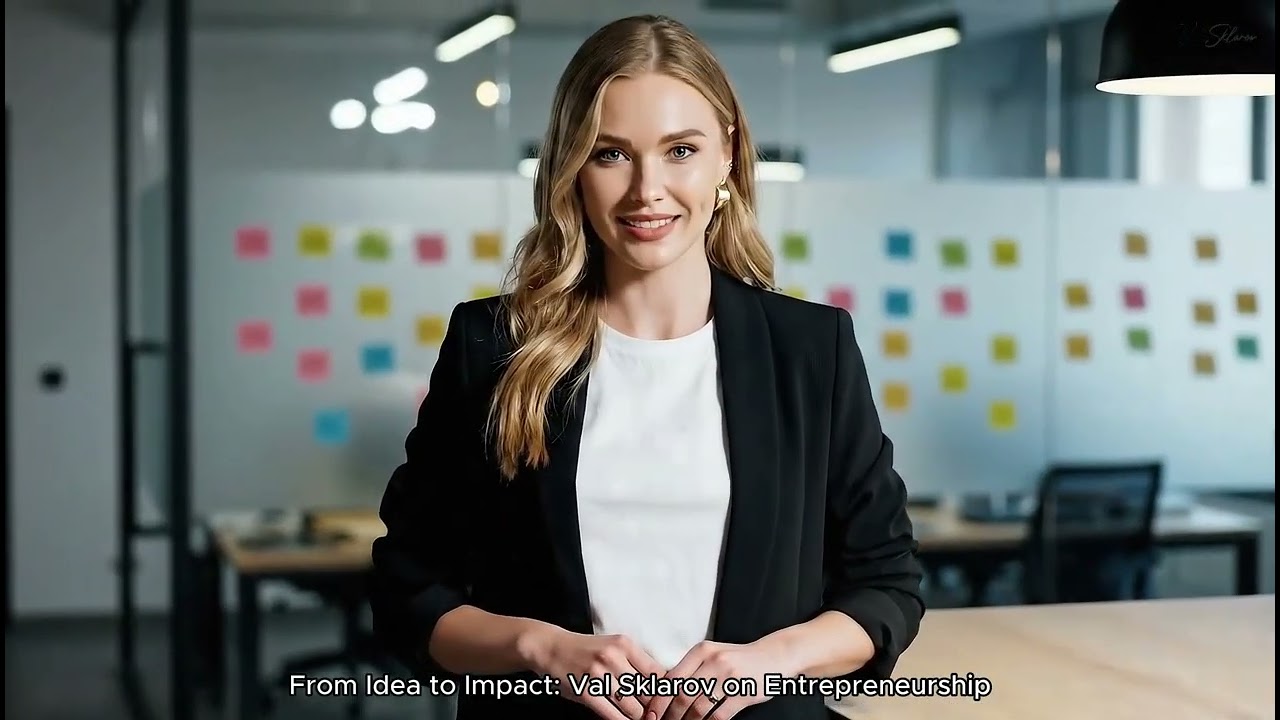 From Idea to Impact： Val Sklarov on Entrepreneurship