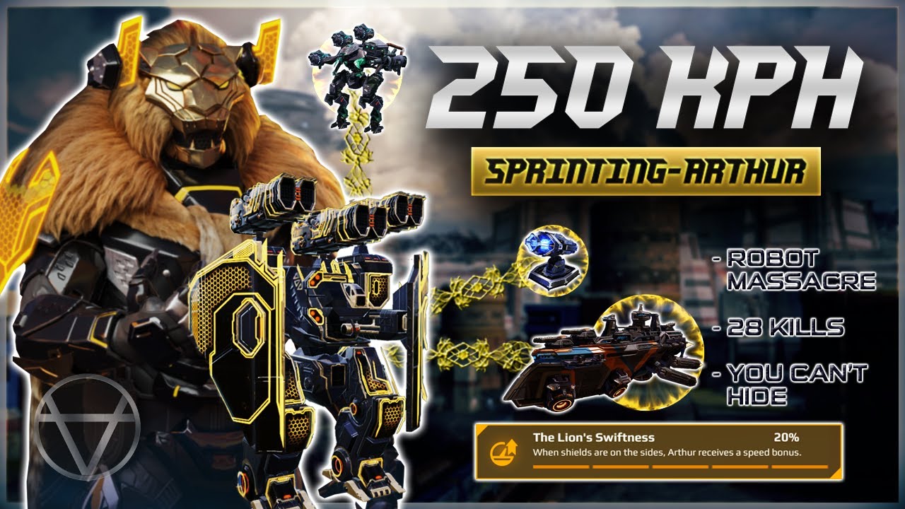 250 Km/h Arthur vs the Entire Meta – TITAN Speed Gone Too Far! War Robots Gameplay