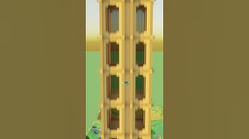 Minecraft Steve Superhero Landing #Shorts