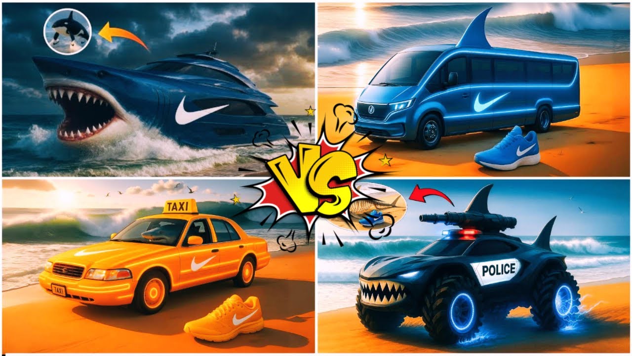 Brainrot Ships 🆚 Brainrot Buses 🆚 Brainrot Taxi Car 🆚 Brainrot Police Car 🎶 Tiles Hop EDM Rush