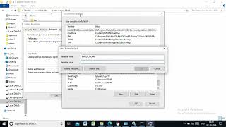 How to set environment variable on Windows