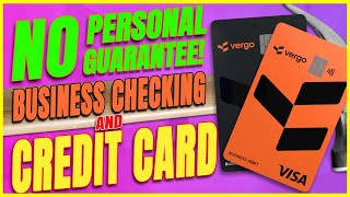 VERGO Business Credit Card and Checking - No Personal Guarantee - NO CREDIT CHECK! screenshot 1