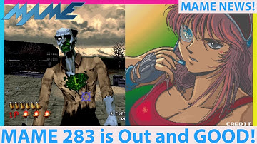 MAME 283 is Out! A Huge Arcade Emulation Month for Sega and More!