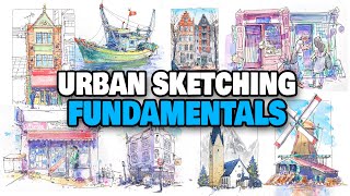 How To Start URBAN SKETCHING For Beginners  FUNDAMENTALS GUIDE