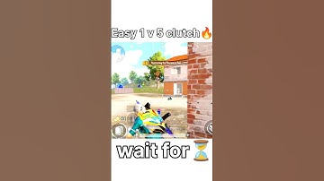 waiting for⏳ easy 1v5 clutch🔥#bgmi#easy1v4#1v5clutch#shortsfeed#viralvideo#shortvideo#shorts